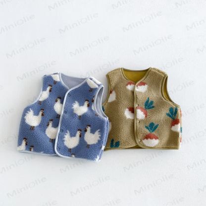 Baby Toddler Boy Garden Print Vest or Shirt - image 8