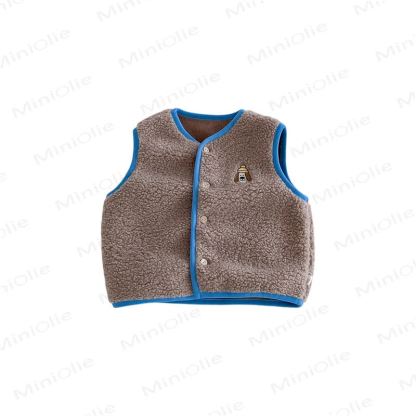 Baby Toddler Boy Fleece Dog Front Outerwear Vest - image 6