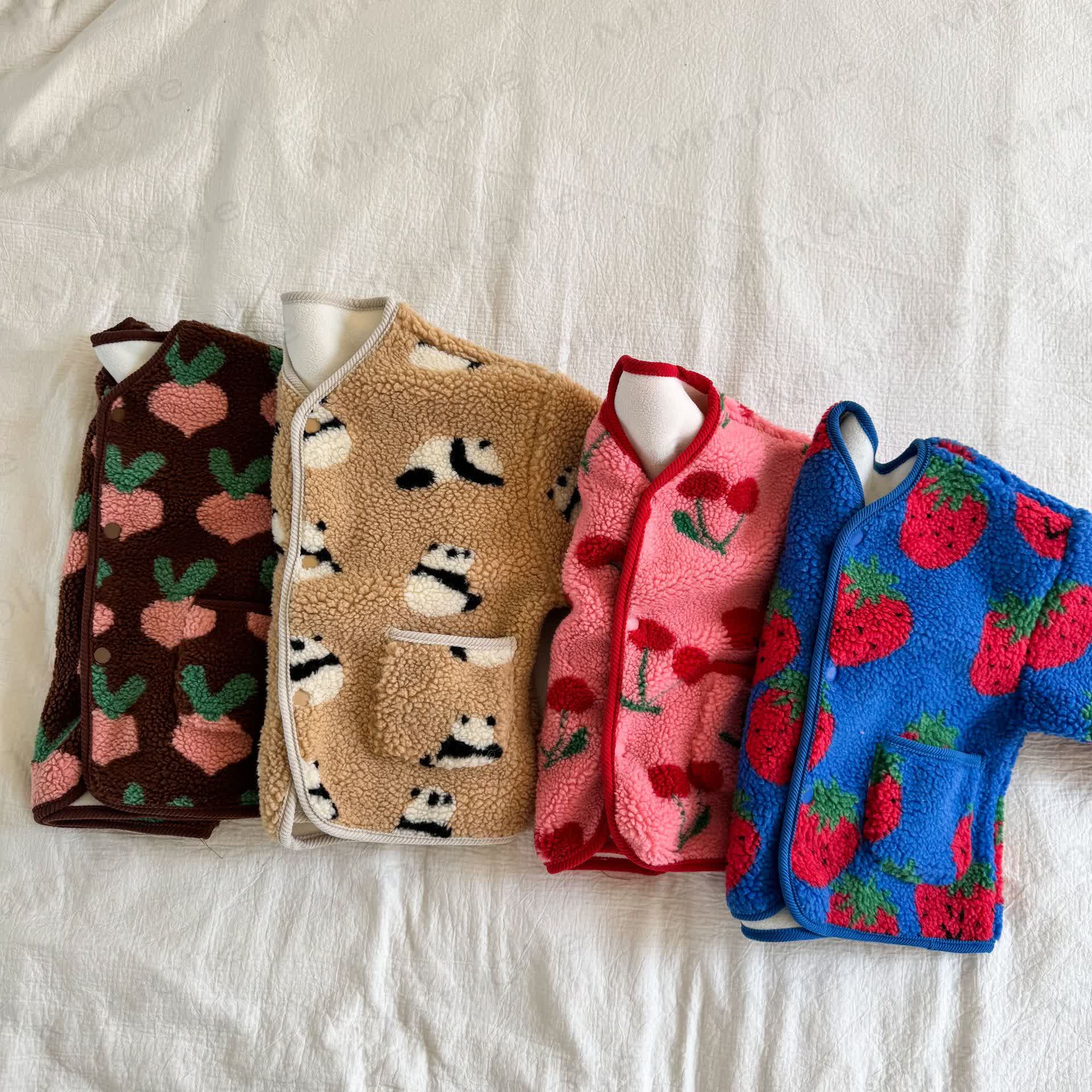 Toddler Cozy Print Sherpa Fleece Jacket - image 2