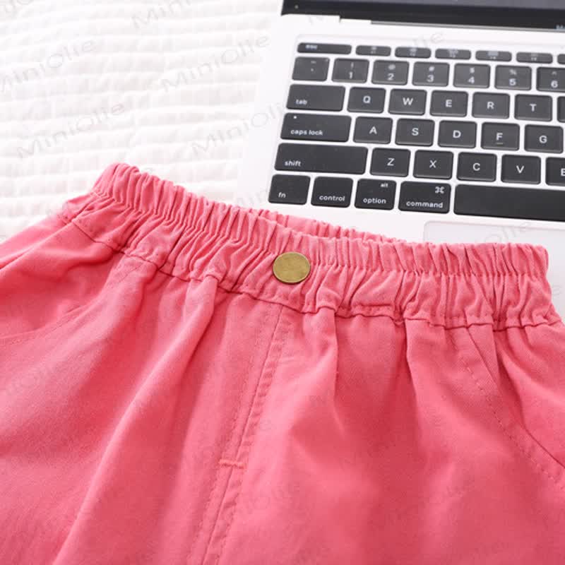 Toddler Solid Color Relaxed Utility Cargo Jogger - image 7
