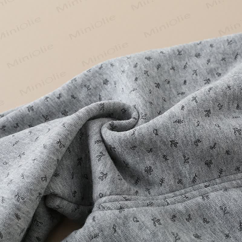 Toddler Bunny Applique Fleece Harem Lounge Pants - image 12