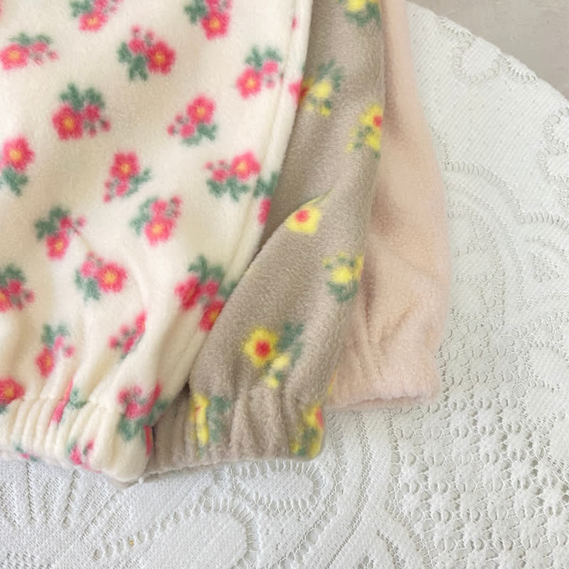 Baby Cozy Stand Collar Jacket and Pants Set - image 8
