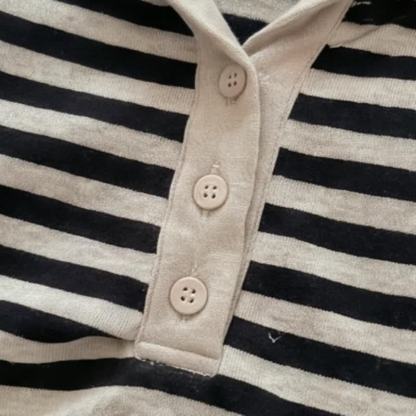 Toddler Stripe Hooded Top and Ruffle Pants Set - image 4
