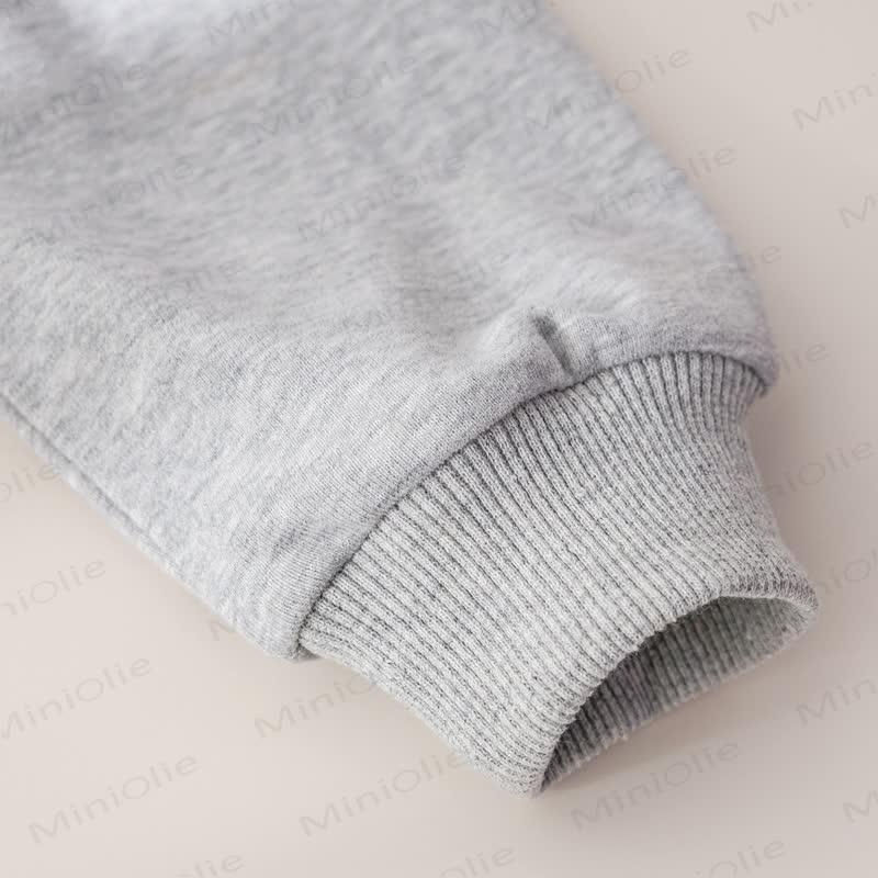 Toddler Cartoon Print Sweatshirt and Striped Ruffle Pants Set - image 9