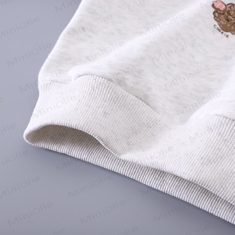 FALL STYLE Toddler Animal Color Block Sweatshirt and Jogger Set - image 7