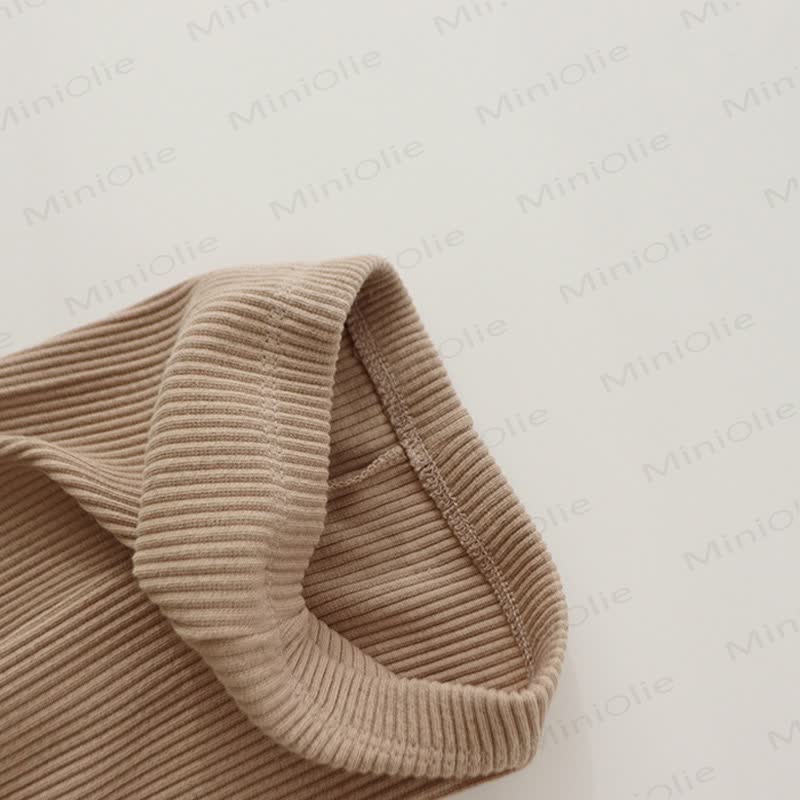 Toddler Girl Solid Color Ribbed Knit Leggings - image 7