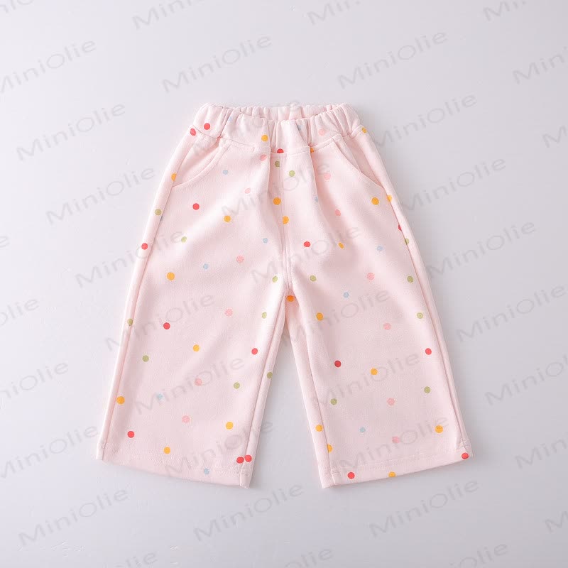Toddler Girl Polka Dot Hooded Jacket 3-Piece Set - image 9