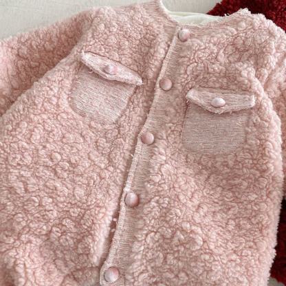 Baby Toddler Cute Fleece Pocket Romper - image 6