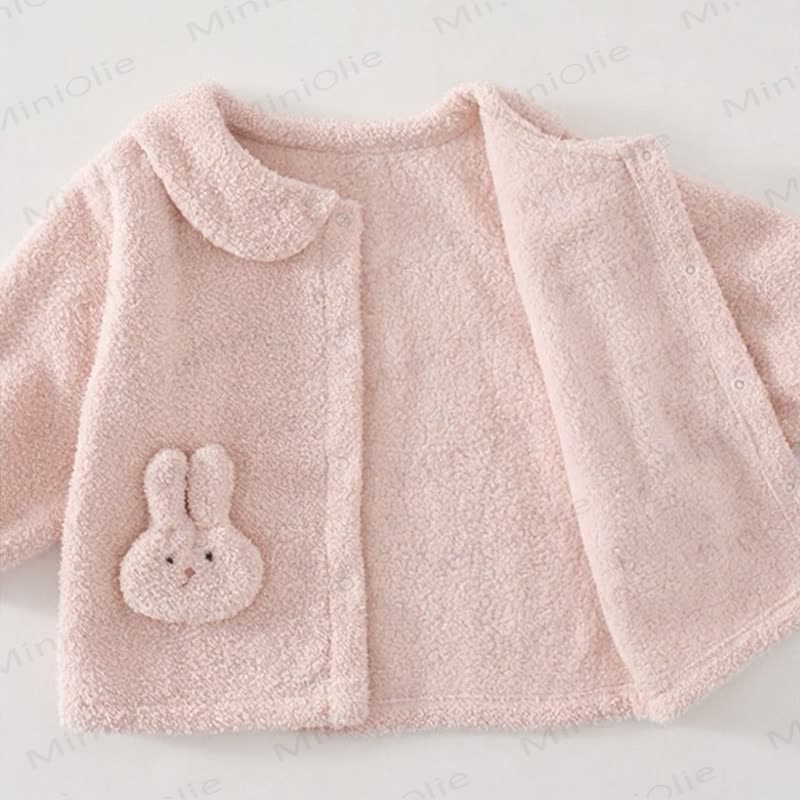Toddler Cozy Bunny Pocket Plush Lounge Set - image 6