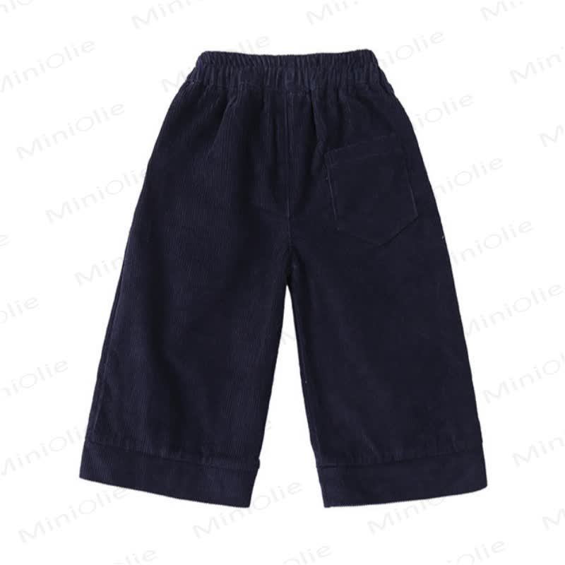 Toddler Puppy Embroidered Corduroy Pants - image 7