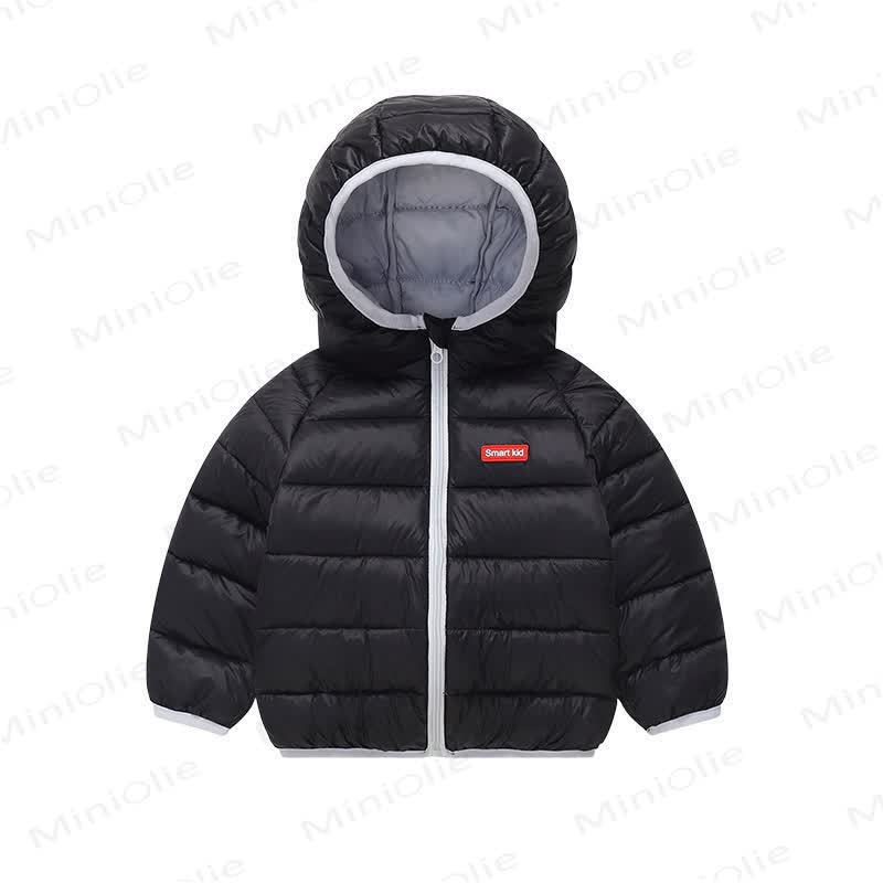 Baby Toddler Lightweight Hooded Puffer Jacket - 880Black - 6-7T - image 10