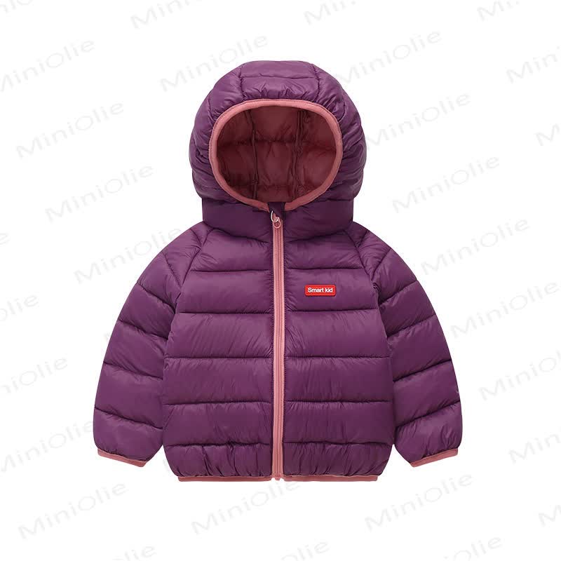Baby Toddler Lightweight Hooded Puffer Jacket - 880Purple - 6-7T - image 14