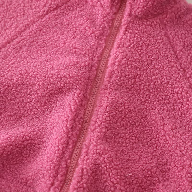 Toddler Girl Cat Sherpa Jacket and Pants 3-Piece Set with Bag - image 15