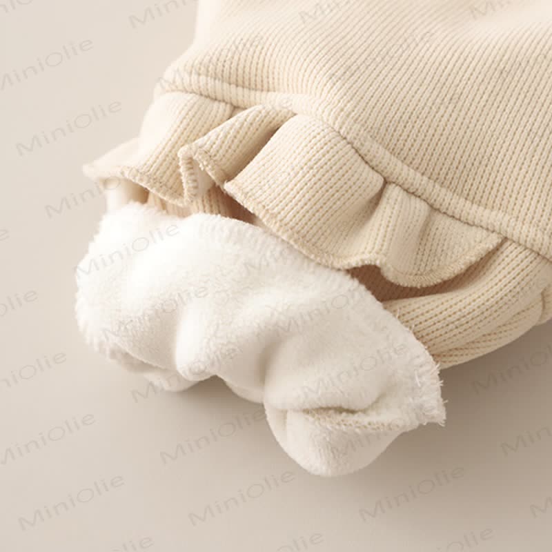 Toddler Strawberry Bunny Fleece Hooded 3-Piece Set - image 18