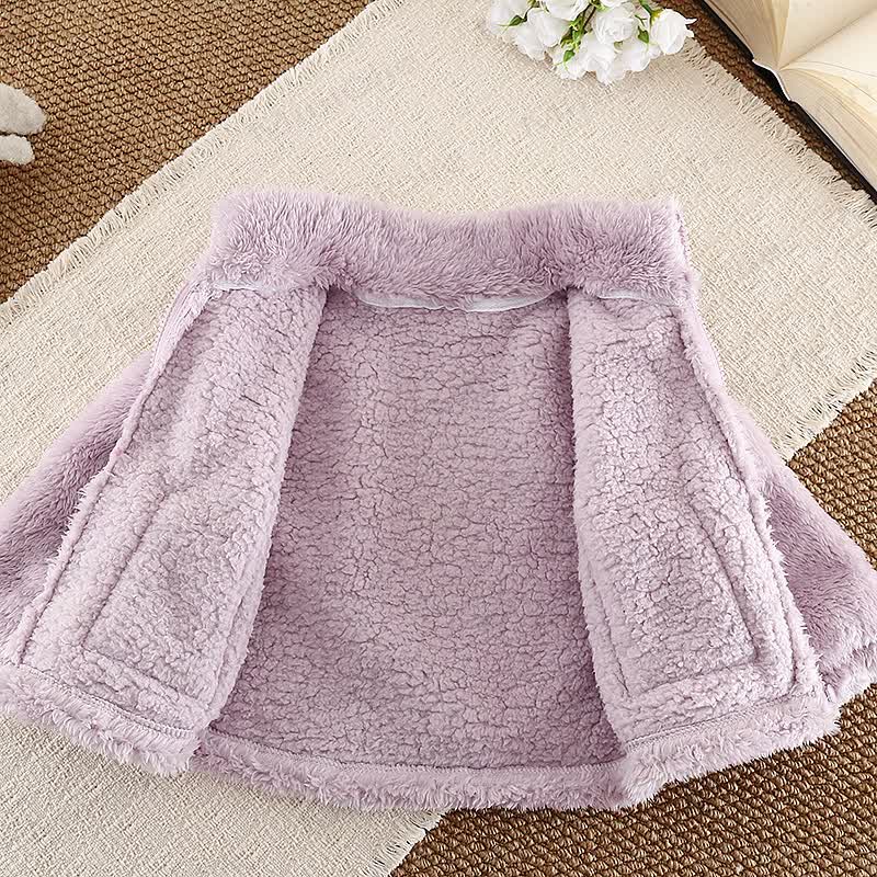 Toddler Cozy Coral Fleece Zip Up Jacket and Pants Set - image 5