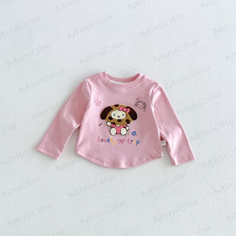 Baby Toddler Retro Plaid Utility Pocket Pants or Cartoon Patch Top - Pink - 7-8T - image 5