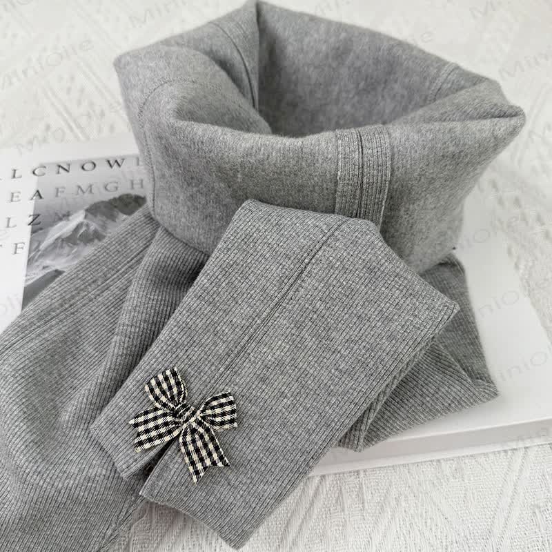 Toddler Girl Bow Trim Leggings - image 9