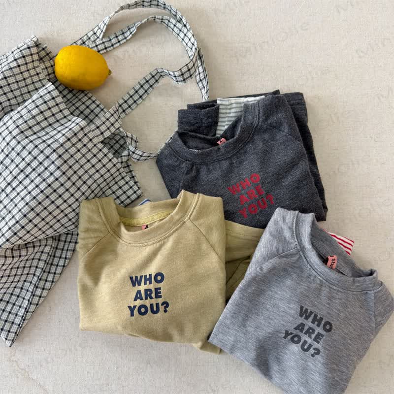 WHO ARE YOU Toddler Girl Layered Look T-Shirt - image 2