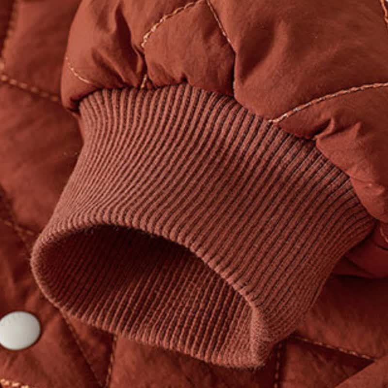 Toddler Warm Quilted Bear Badge Jacket and Pants Set - image 9