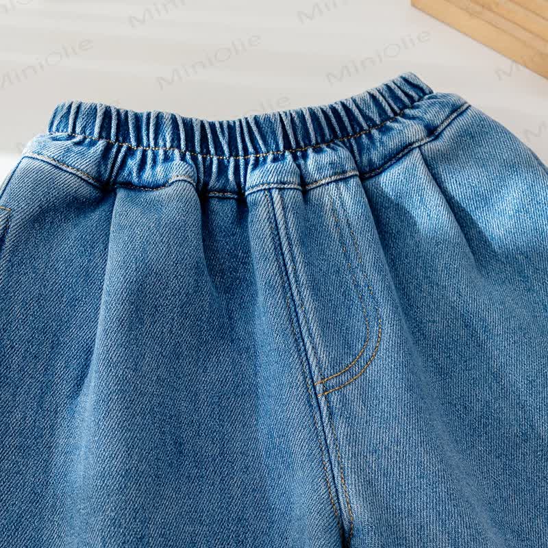 Toddler Girl Fruit Lace Trim Fleece Pants - image 4