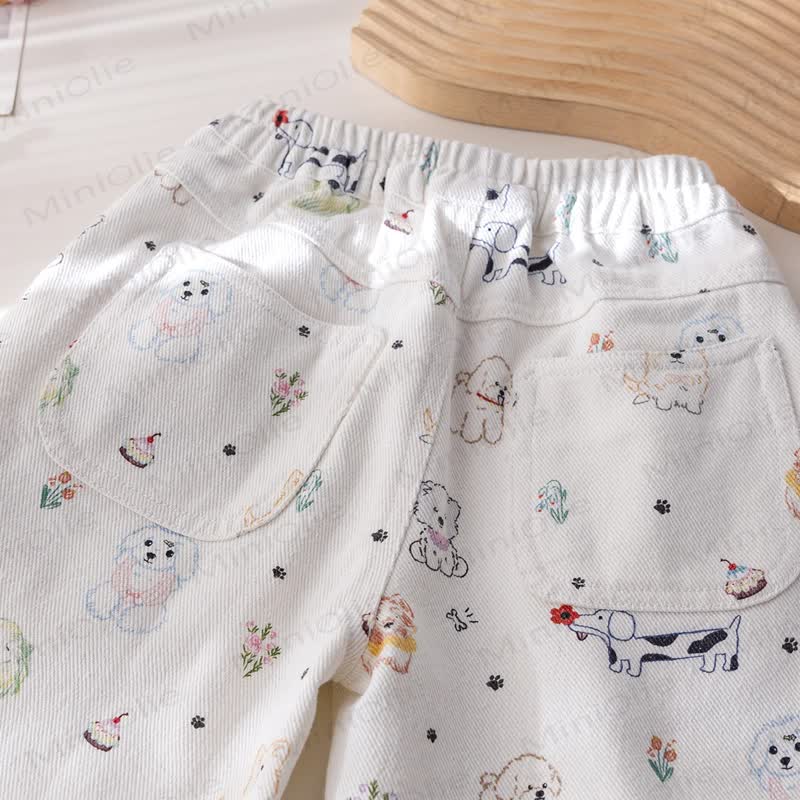 Toddler Whimsical Animal Print Pants - image 4