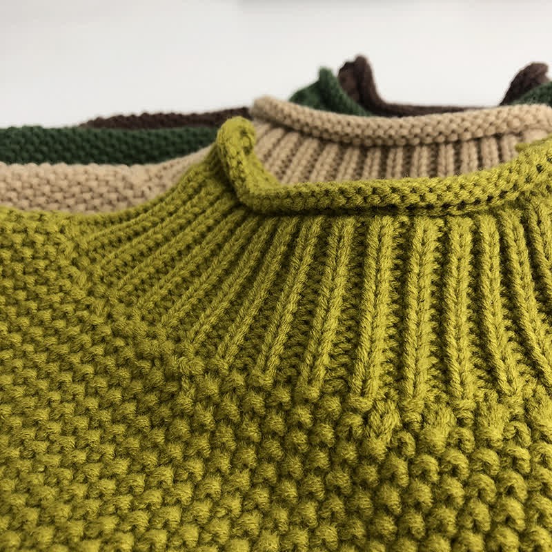 Toddler Boy Retro Turtleneck Sweater - image 8