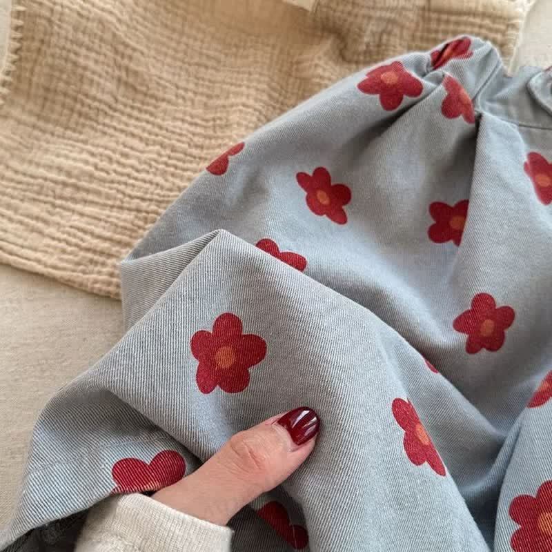 Toddler Floral Print Pants - image 6