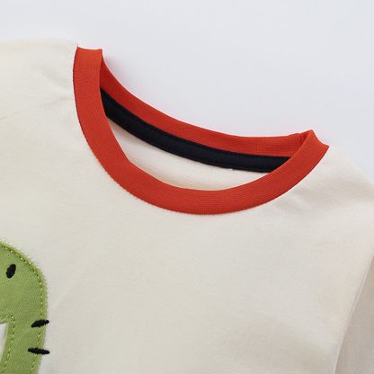 Kid Boys Dinosaur Print Crew Neck Sweatshirt  - image 3