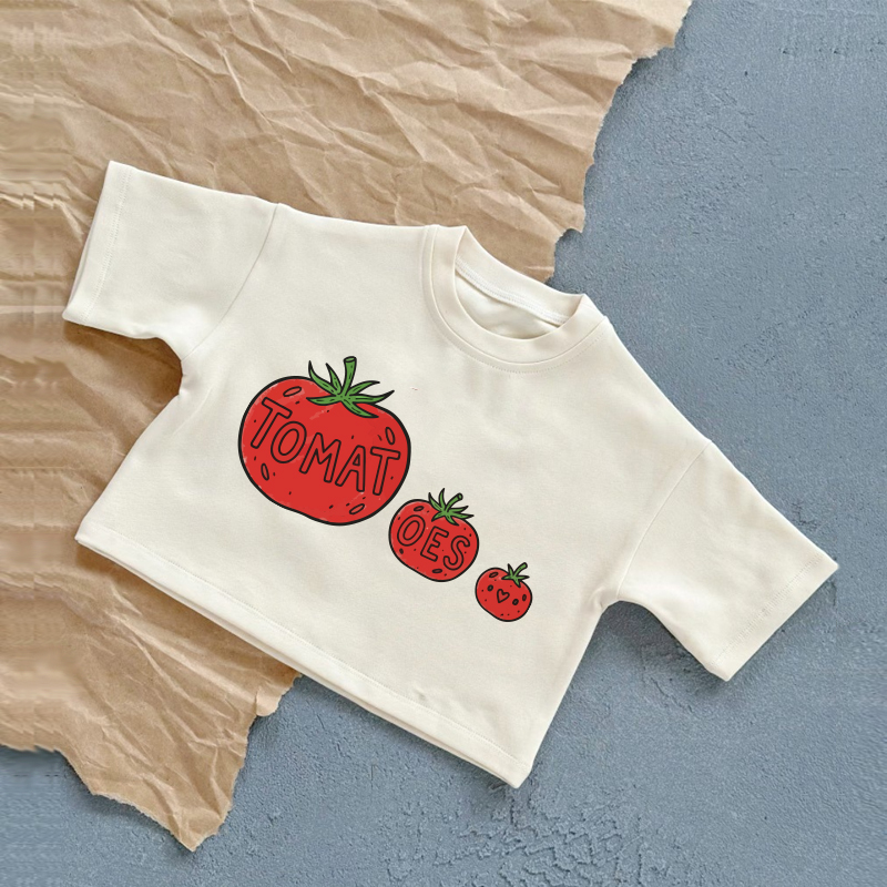 TOMATOES Baby White Summer Casual T-Shirt - White - 2-3T - image 1