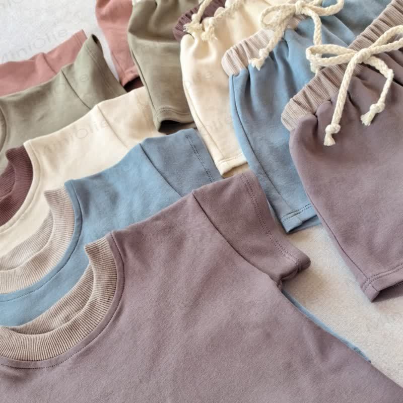 Baby 2-Piece Soft Sweatsuit Loose Set - image 9