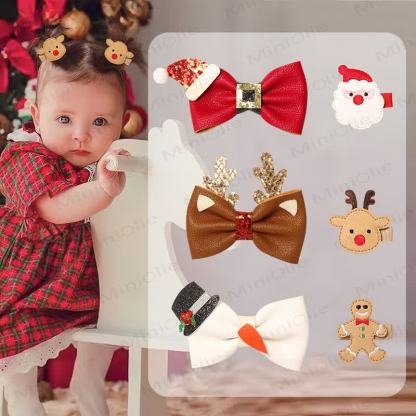 Baby Christmas Cute Hair Clip - image 1