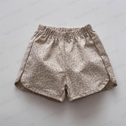 Baby Toddler Bow Plaid Linen Shorts - Flower - 5-7T - image 12