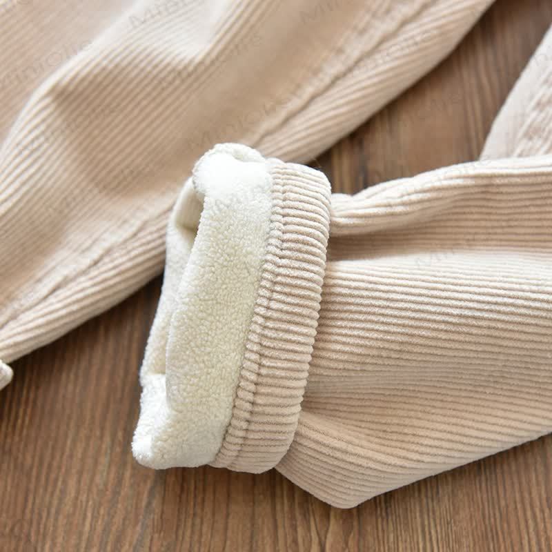 Kid Girl Stretch Velvet Corduroy Pants - image 12