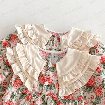 Baby Toddler Rose Red Dress/Bodysuit - image 9