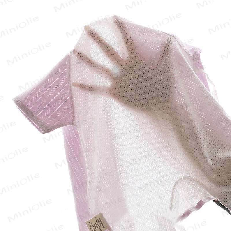Baby Organic Cotton Wrap Short Sleeve Romper - image 6