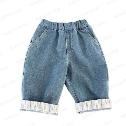 Baby Pocket Basic Denim Pants - image 3