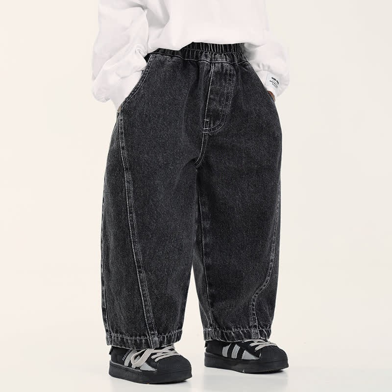 Toddler Boys Black Denim Pants - image 3