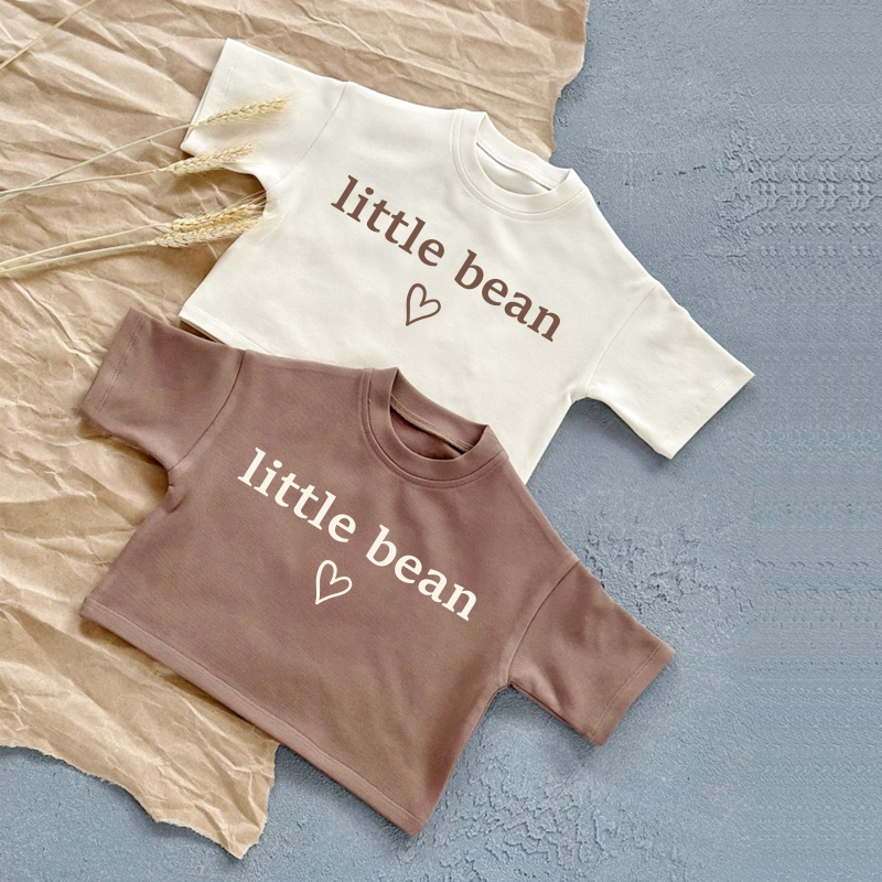 LITTLE BEAN Baby Summer Casual T-Shirt - image 1