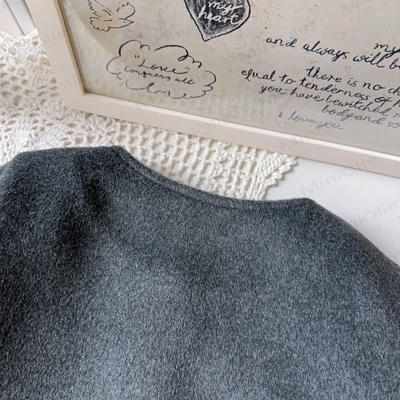 Toddler Girl Bow Plaid Sleeveless Dress & Grey Outerwear - image 15