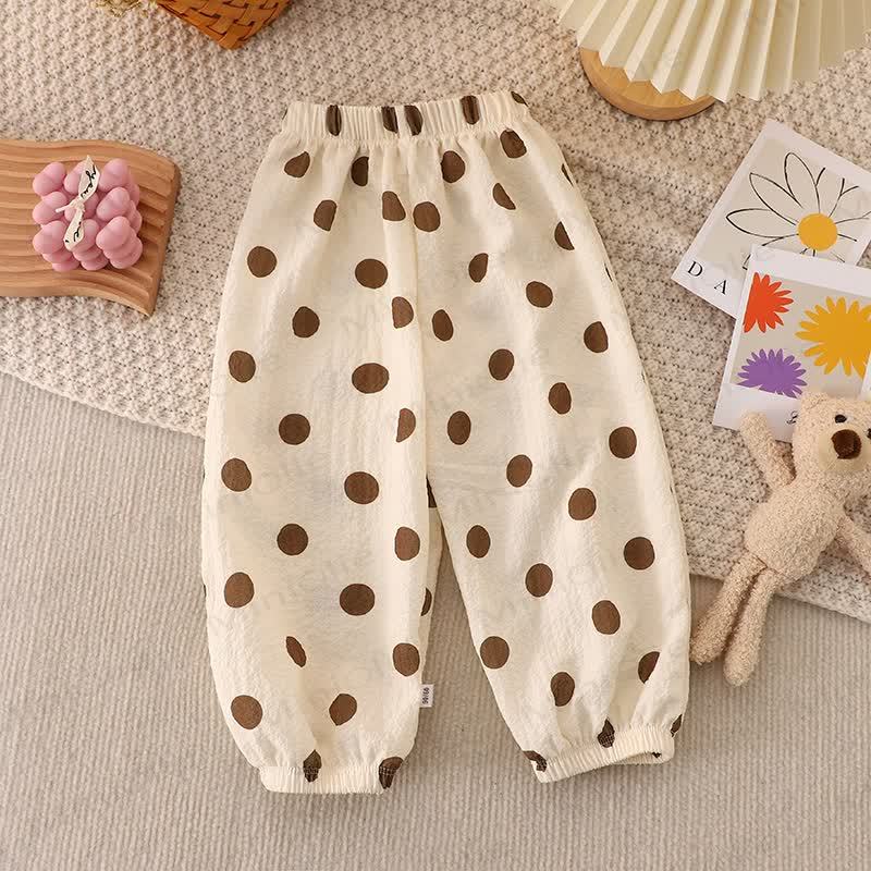 Toddler Strawberry Flower Dots Animal Pants - Dots - 12-13T - image 4