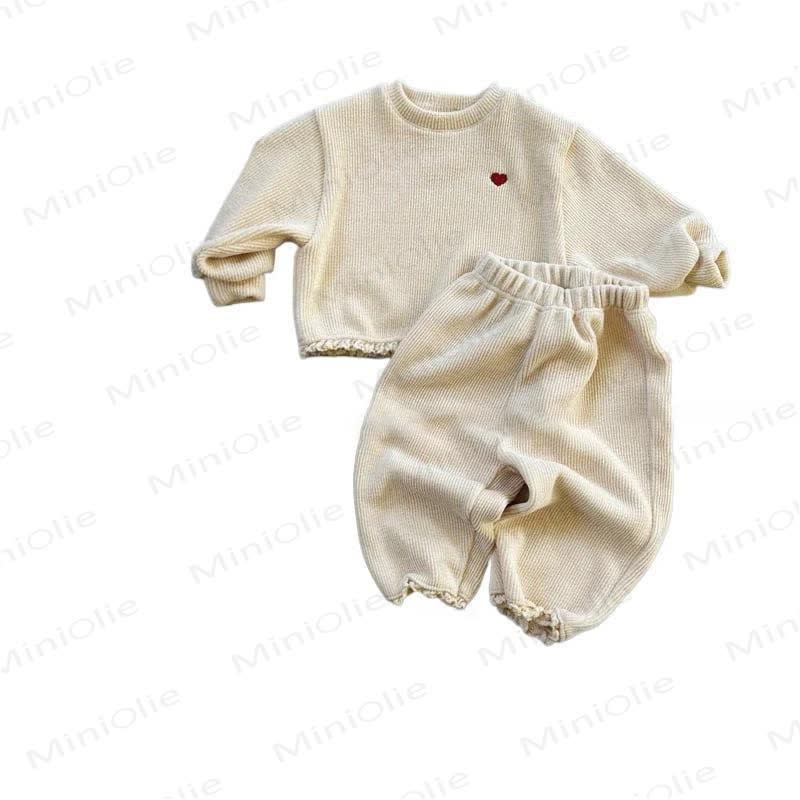 Baby Toddler Heart Flower 2-piece Set - image 7