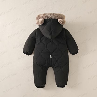Baby Corduroy Fleece Romper - image 3