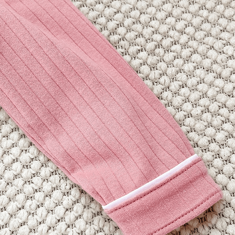 Toddler 2-Piece Simple Pocket Pajamas Set - image 8