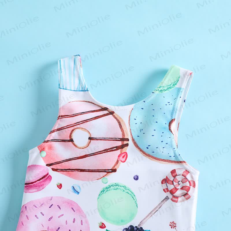 Baby Toddler Donut One Piece Swimsuit - image 3
