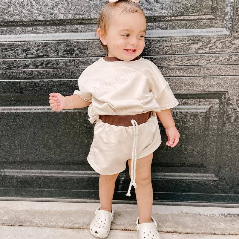 Baby 2-Piece Soft Sweatsuit Loose Set - image 4