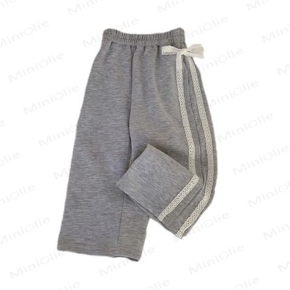 Toddler Kid Girl Bow Loose Pants - image 7