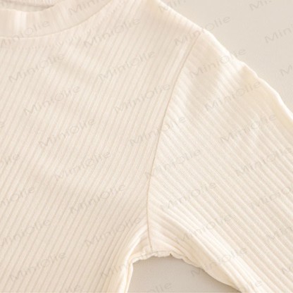 Toddler Girl Rainbow Knit Cardigan and Denim Pants 3-piece Set - image 10