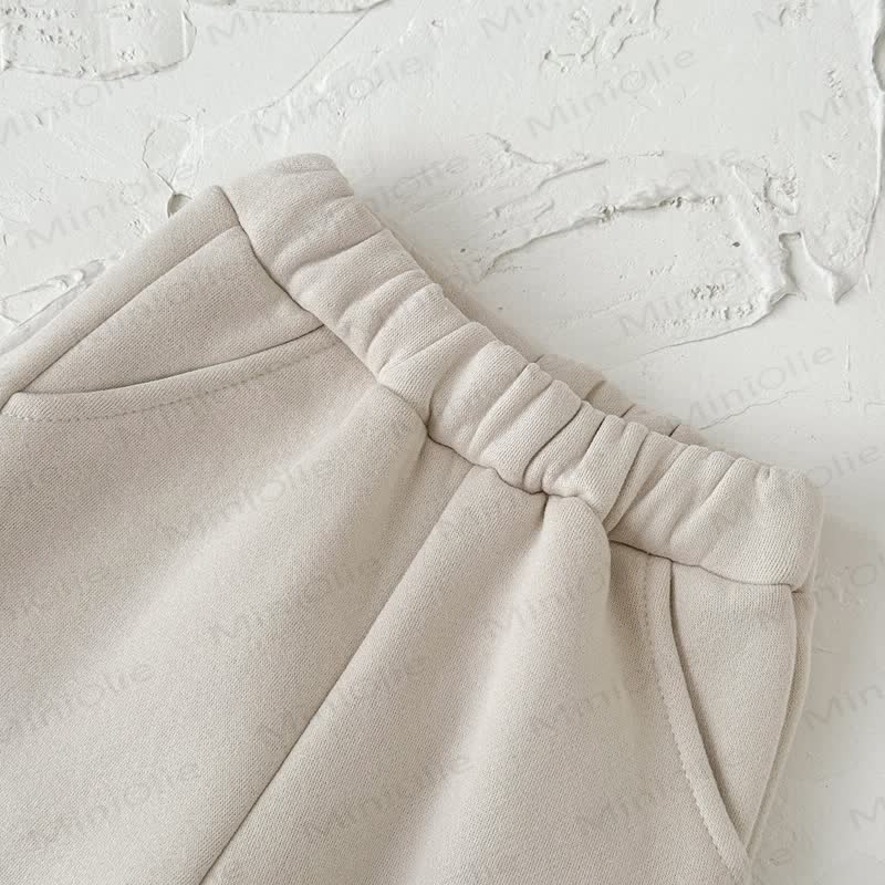 Baby Girls Beige 2-piece Fleece Set - image 7