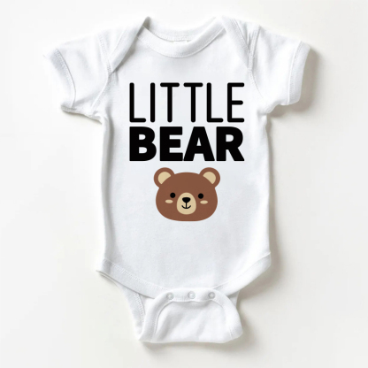 LITTLE BEAR Baby Slogan White Bodysuit - White - 18-24M - image 1