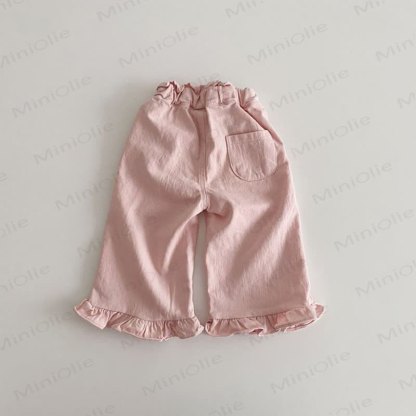 Baby Toddler Girl Heart Solid Color Pants - image 4